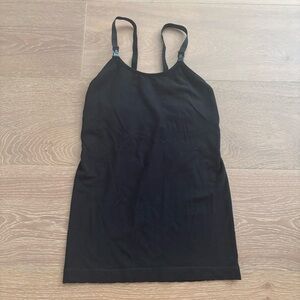 Bamboobies Women’s Maternity Breastfeeding Black Tank-top Size Small